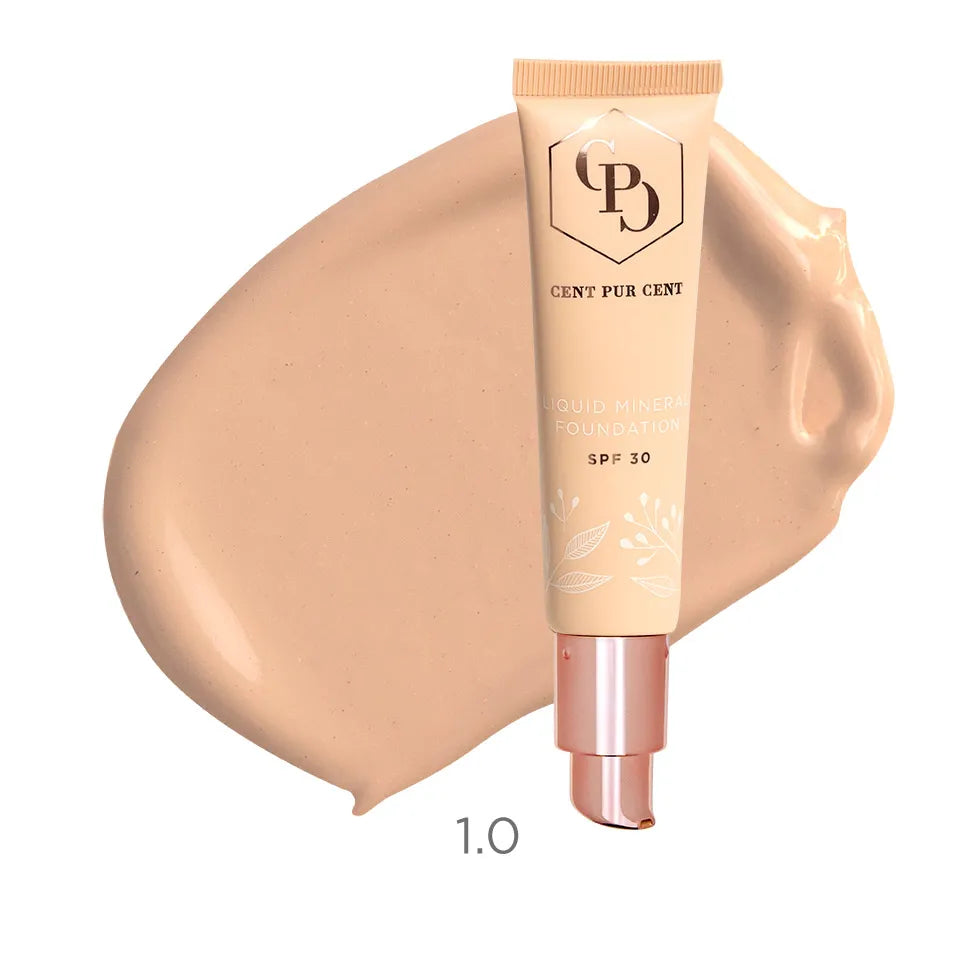 Cent Pur Cent liquid Mineral foundation 1.0