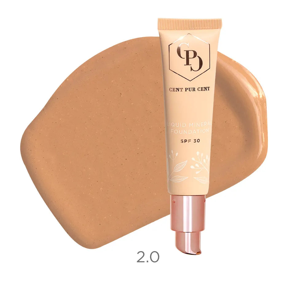 Cent Pur Cent liquid Mineral foundation 2.0