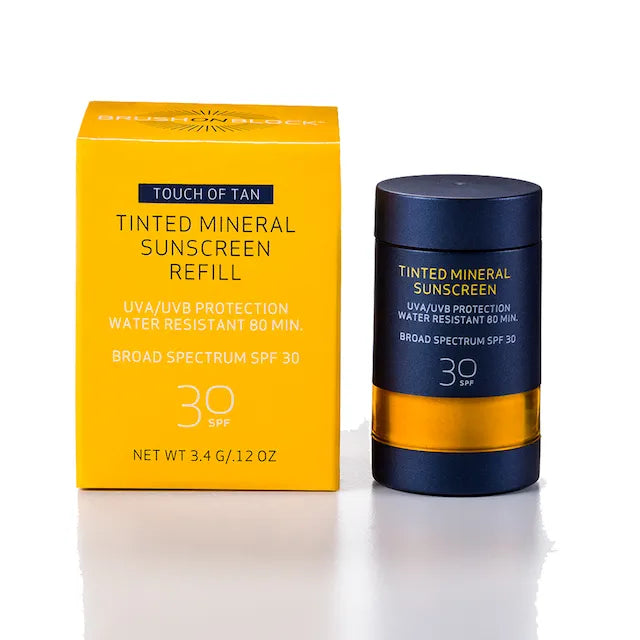 Brush on block tinted mineral sunscreen refill 30SPF